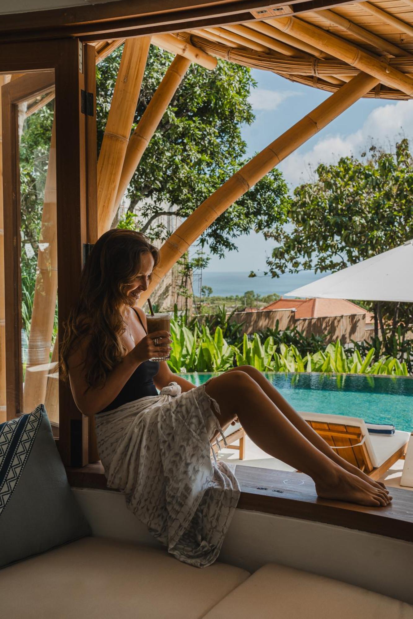 Ahura Luxury Villas Ocean View Bingin, Uluwatu Exteriör bild